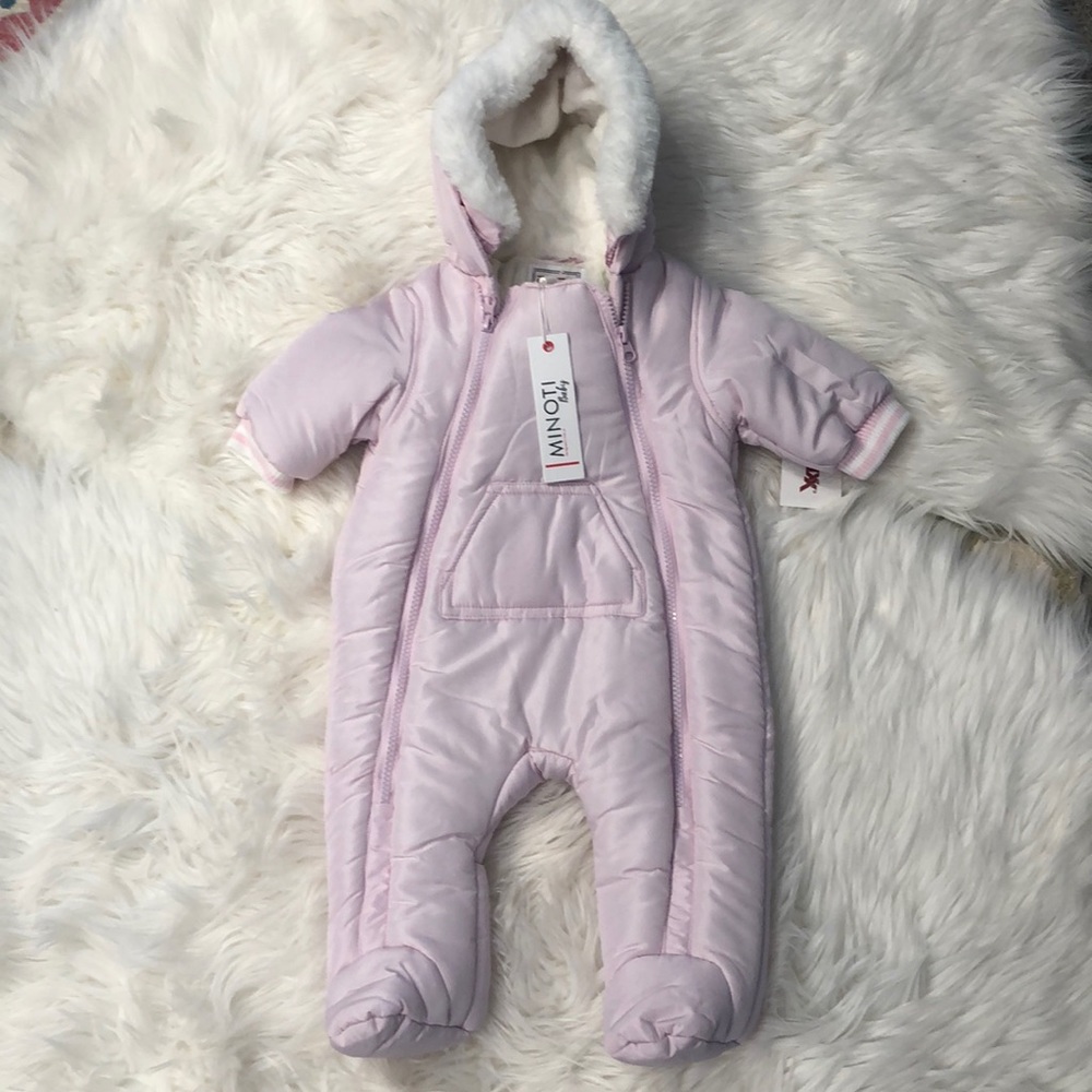 Girls minoti baby snowsuit